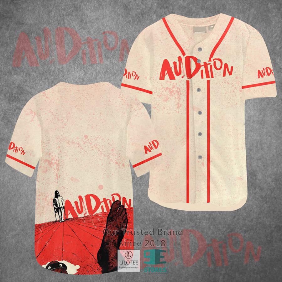 Audition Horror Movie Baseball Jersey Unisex T-shirt, Sweatshirt, Hoodie, Long Sleeve Tee - T-Shirt, Sweatshirt, Hoodie