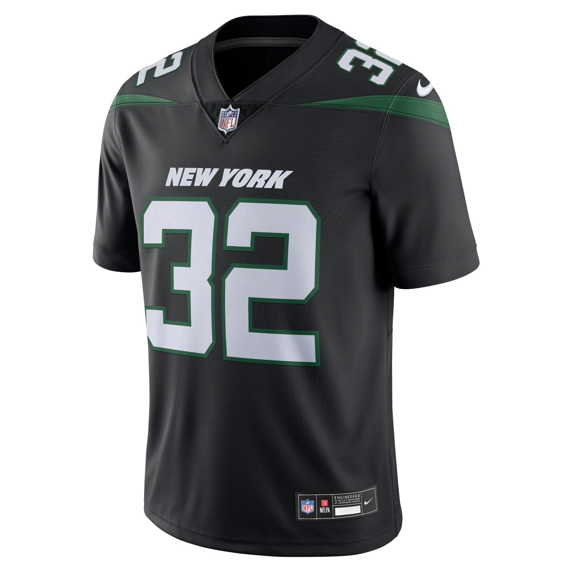 Michael Carter New York Jets Vapor Untouchable Limited Jersey - Black football jersey product view 2