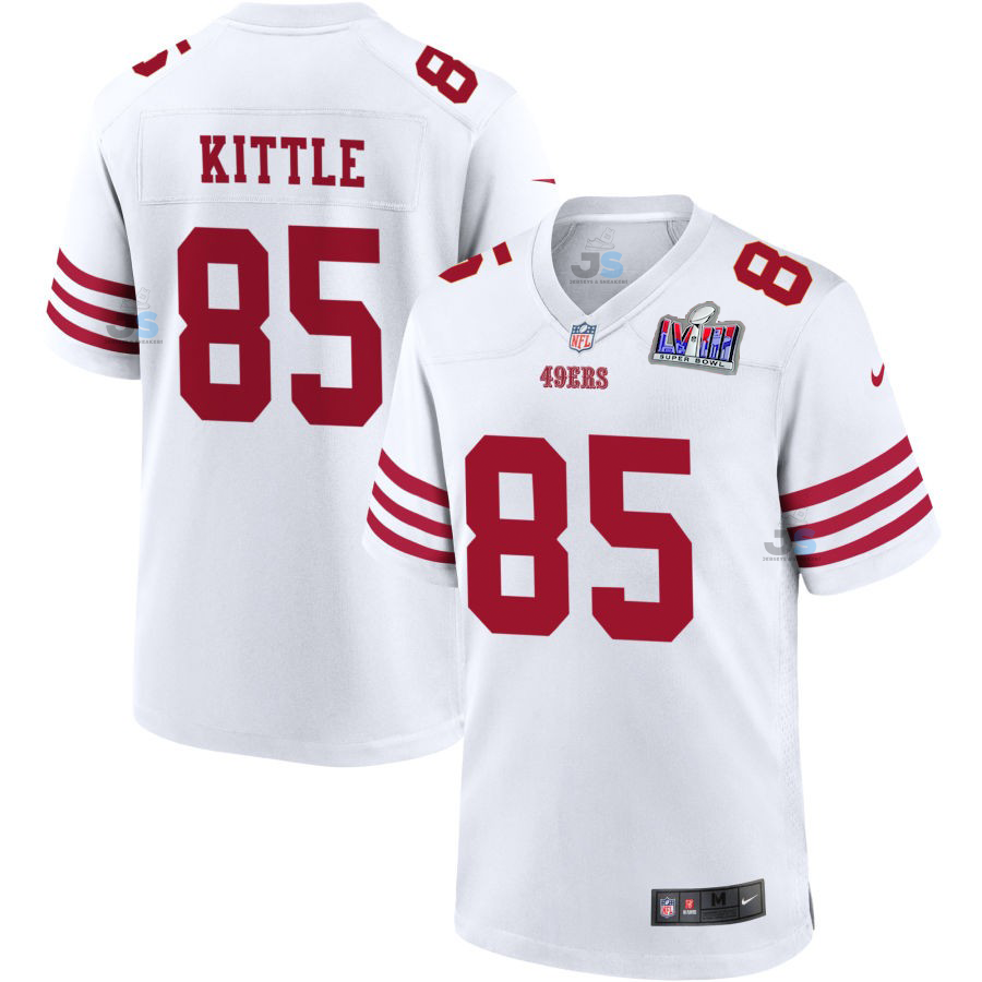 George Kittle San Francisco 49ers Super Bowl 2024 Jersey football jersey product view 1