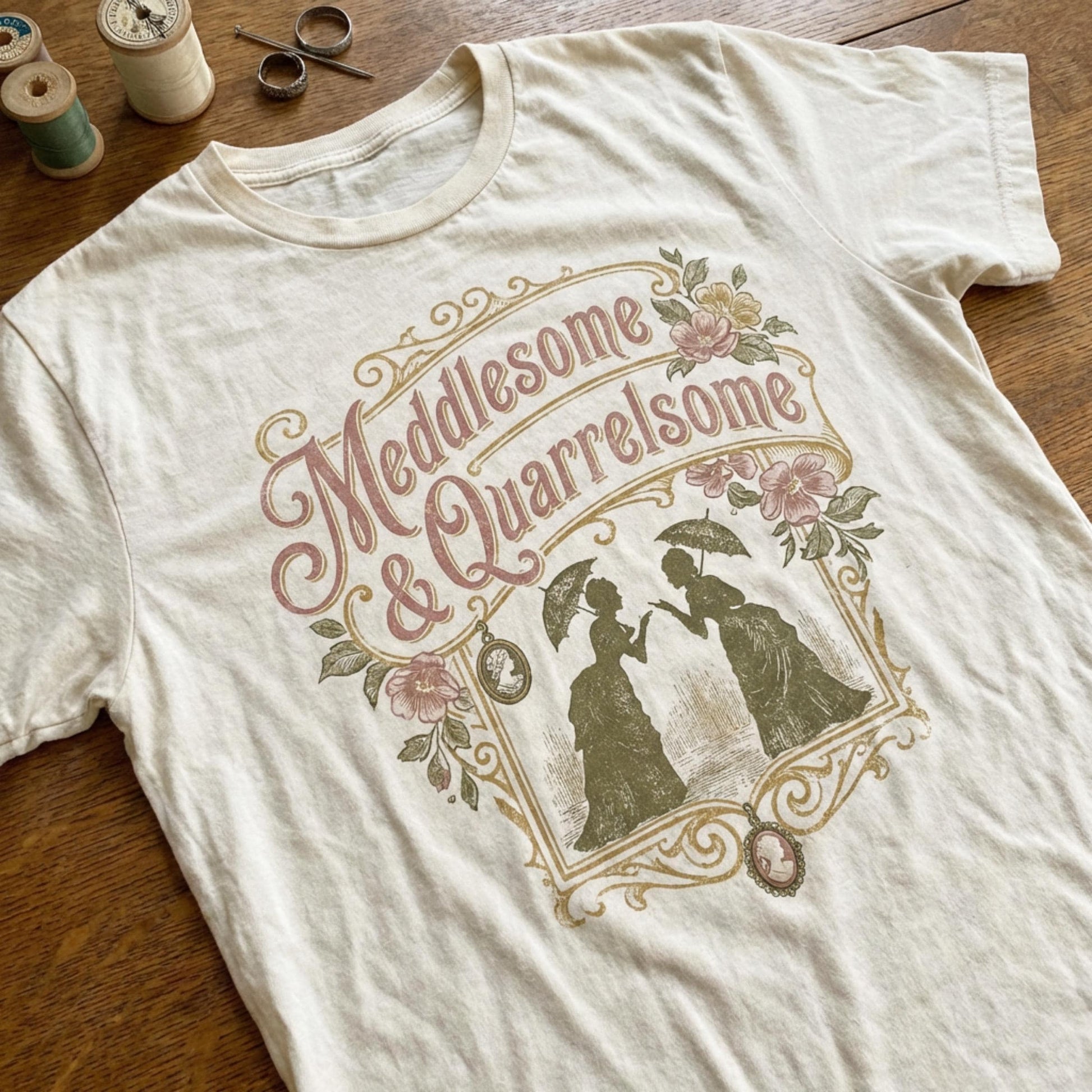Empowering Women Vintage Floral Frame T-Shirt Unisex T-shirt, Sweatshirt, Hoodie, Long Sleeve Tee - T-Shirt, Sweatshirt, Hoodie