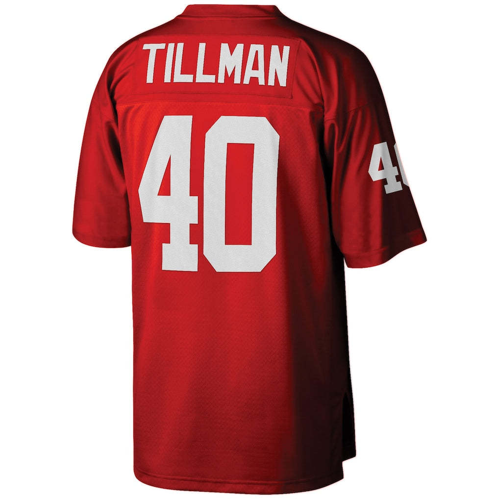 A.Cardinals #40 Pat Tillman Cardinal Big & Tall 2000 Retired Player Replica Jersey football jersey product view 1