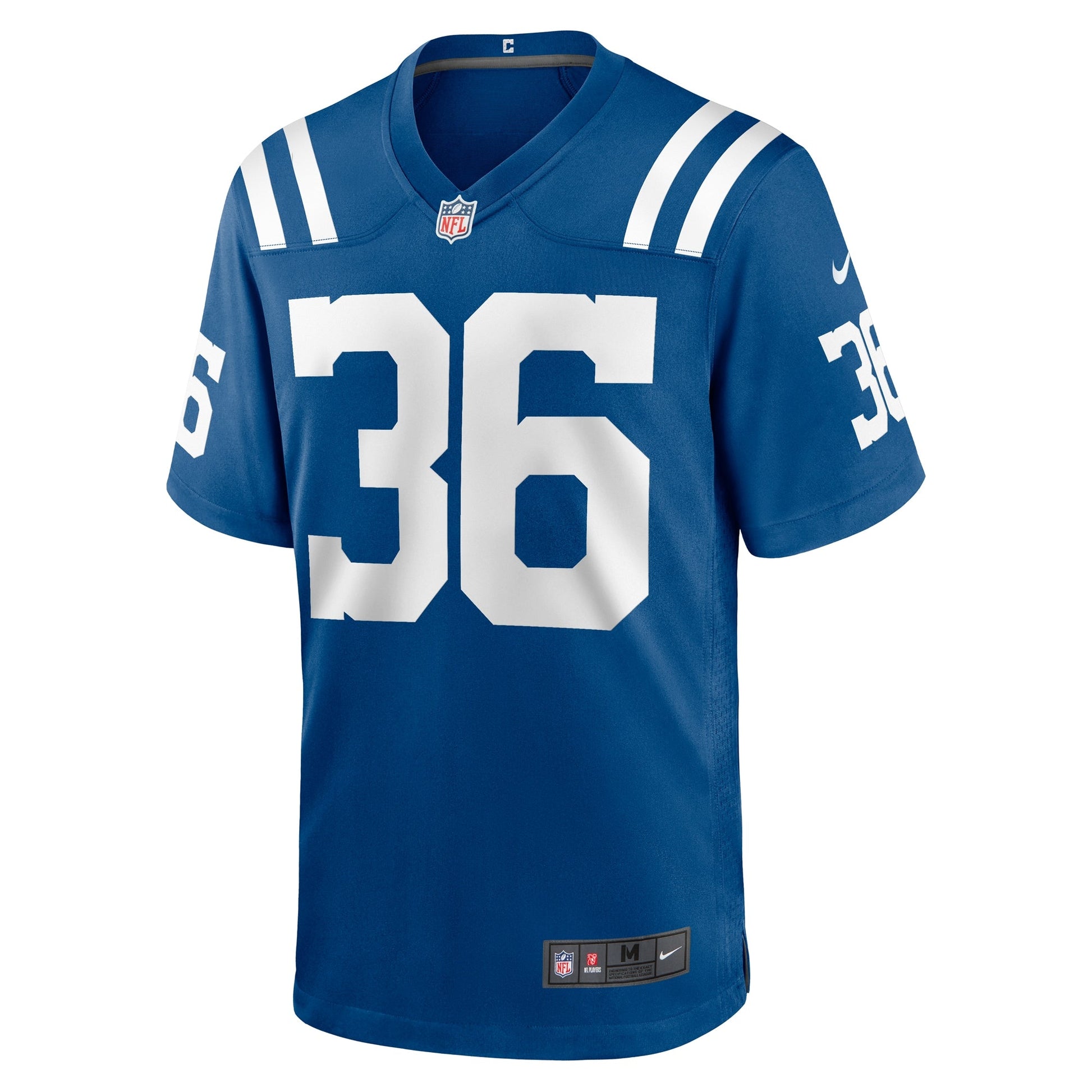 Henry Black Indianapolis Colts Team Game Jersey - Royal football jersey product view 2