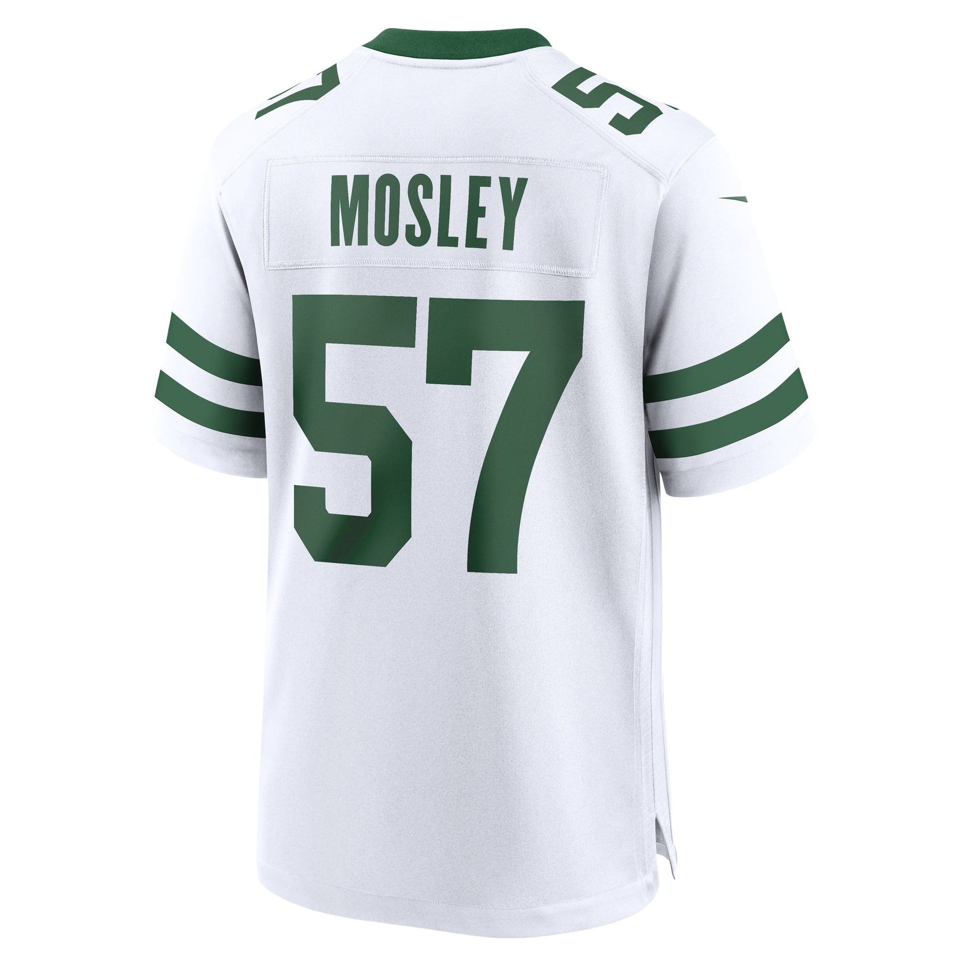 C.J. Mosley New York Jets Game Jersey - Legacy White football jersey product view 3