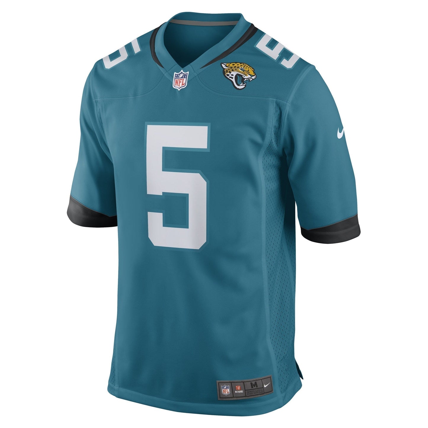 Andre Cisco Jacksonville Jaguars Game Jersey - Teal football jersey product view 2