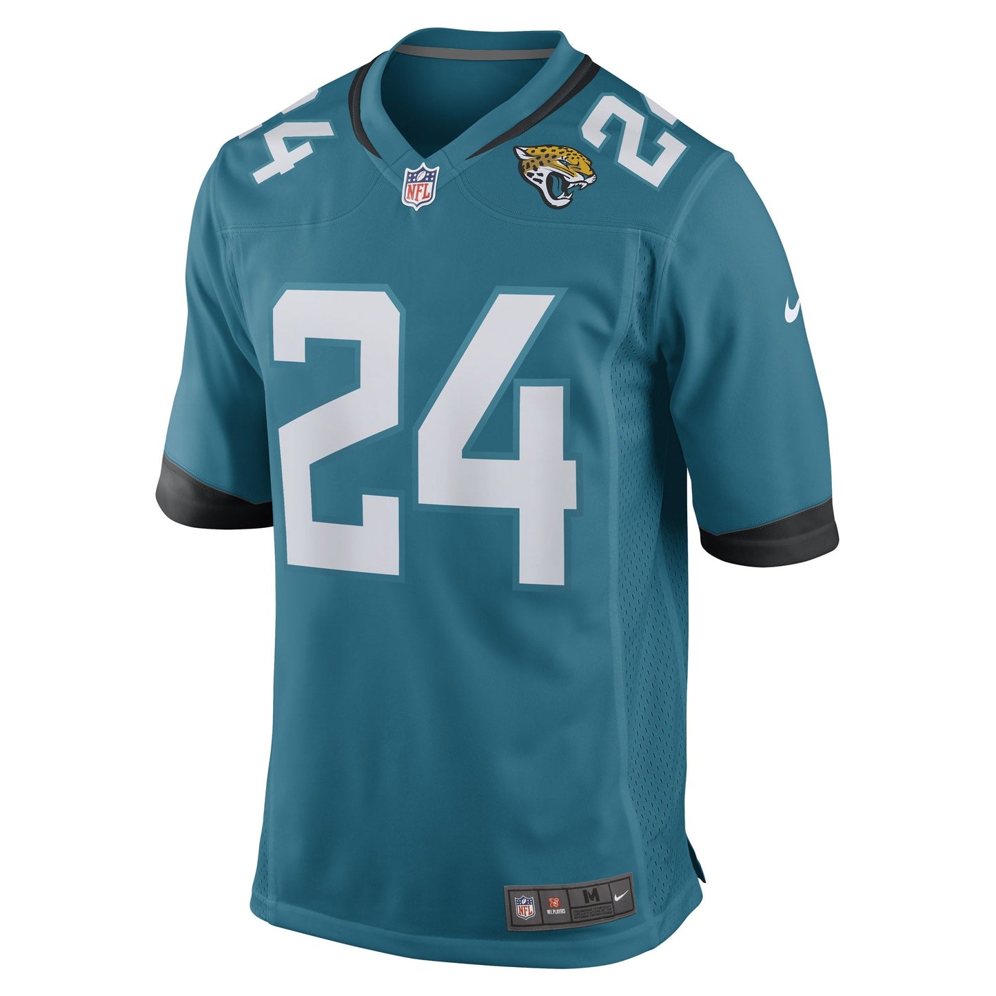 Snoop Conner Jacksonville Jaguars Game Jersey - Teal football jersey product view 2