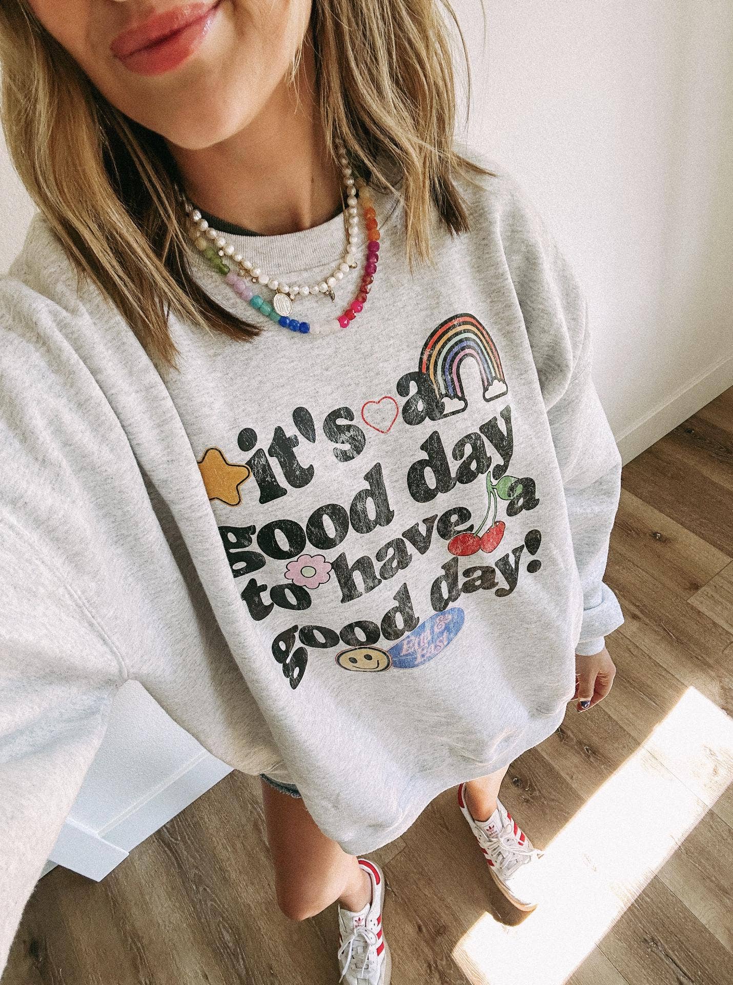 Good Day Sweatshirt - Comfortable and Stylish Unisex T-shirt, Sweatshirt, Hoodie, Long Sleeve Tee - T-Shirt, Sweatshirt, Hoodie