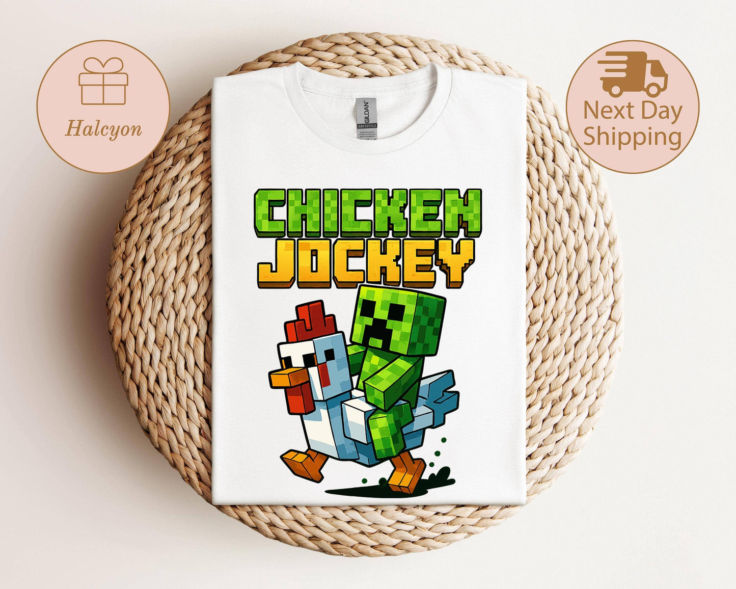 Chicken Jockey Funny Video Game Shirt Gamer Gift Unisex T-shirt, Sweatshirt, Hoodie, Long Sleeve Tee - T-Shirt, Sweatshirt, Hoodie