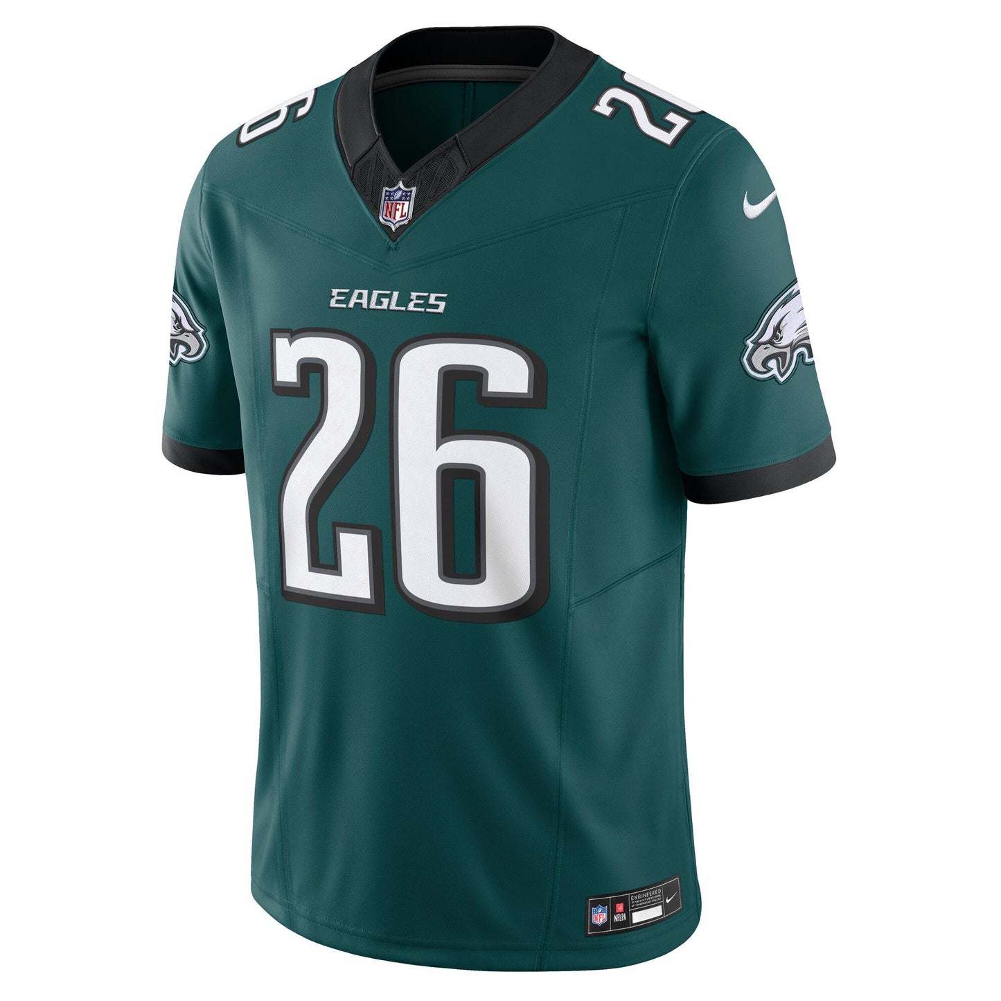 Saquon Barkley Midnight Green Philadelphia Eagles Vapor F.U.S.E. Limited Jersey football jersey product view 2