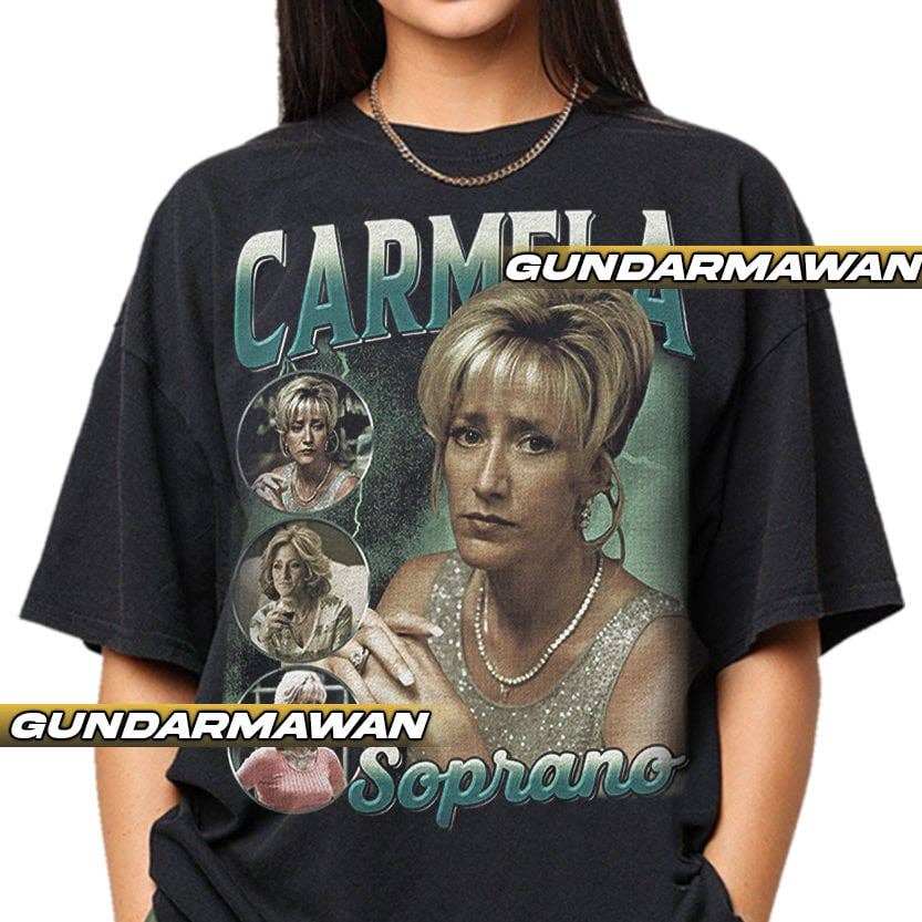 Limited Carmela Soprano Vintage T-Shirt  Unisex Gift Unisex T-shirt, Sweatshirt, Hoodie, Long Sleeve Tee - T-Shirt, Sweatshirt, Hoodie