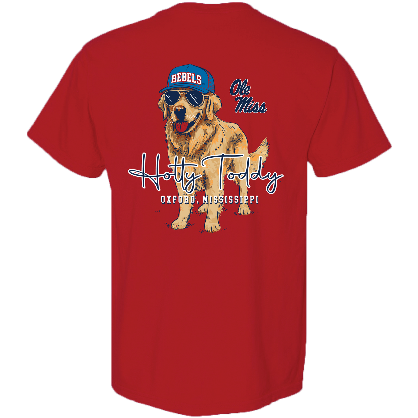 GGO-OM-1003 Hotty Toddy Red Unisex T-shirt, Sweatshirt, Hoodie, Long Sleeve Tee - T-Shirt, Sweatshirt, Hoodie