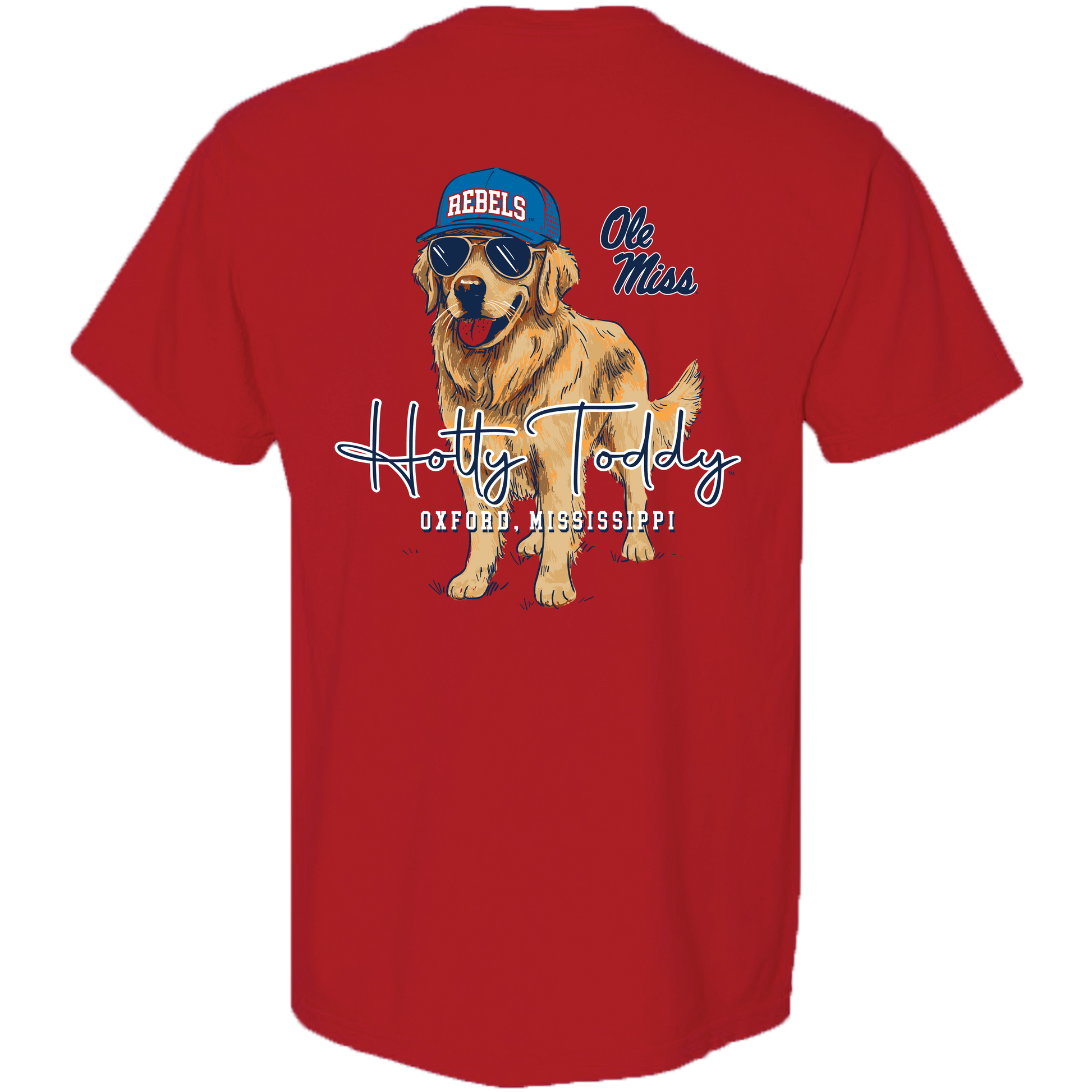 GGO-OM-1003 Hotty Toddy Red Unisex T-shirt, Sweatshirt, Hoodie, Long Sleeve Tee - T-Shirt, Sweatshirt, Hoodie