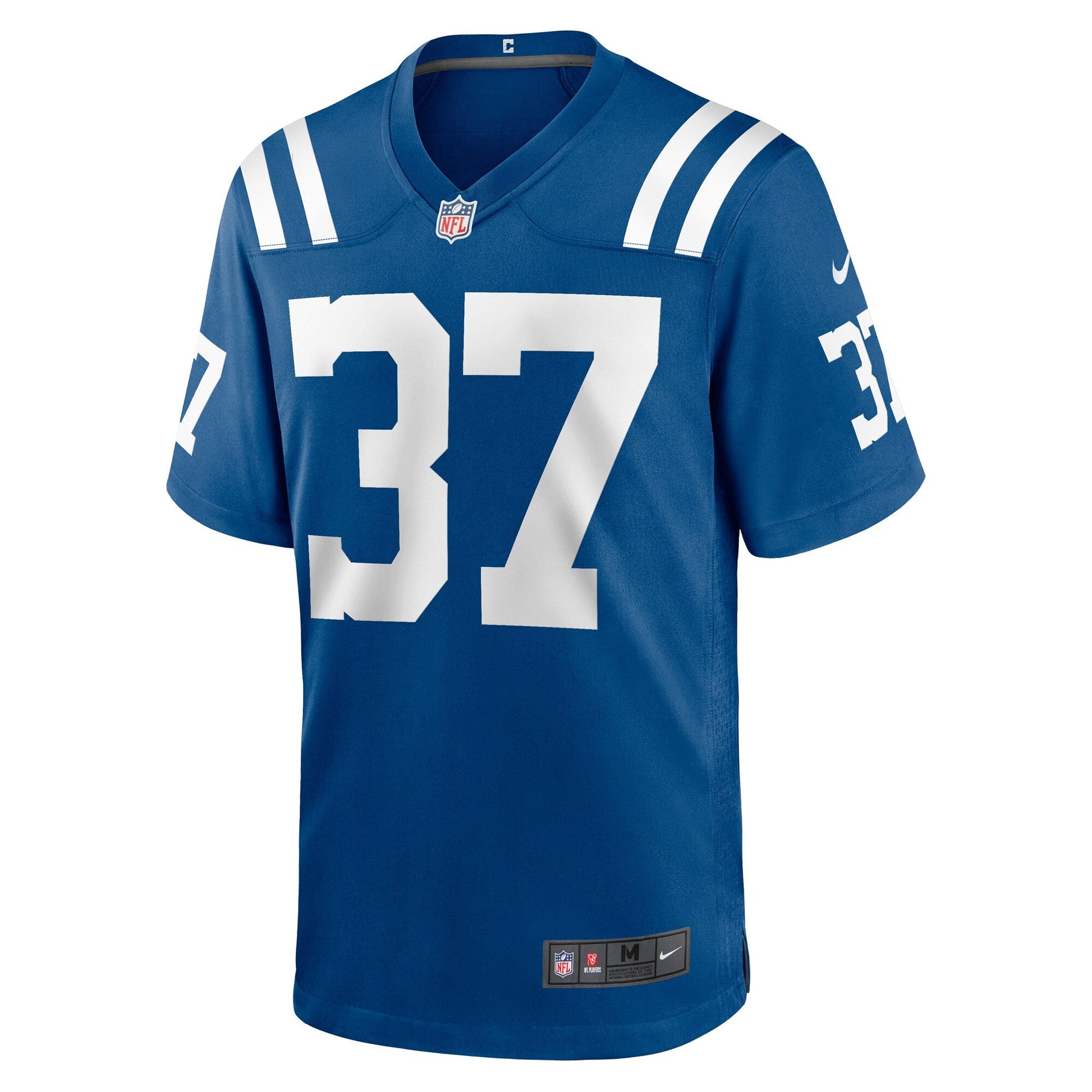 Isaac Taylor-Stuart Indianapolis Colts Team Game Jersey - Royal football jersey product view 2