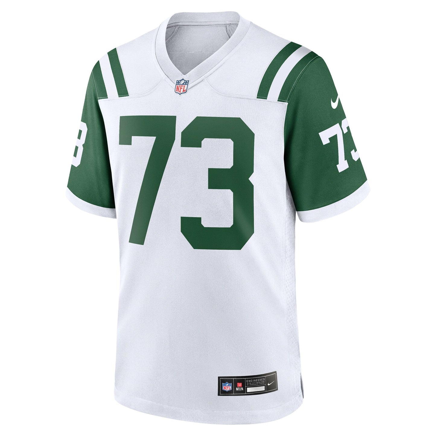 Joe Klecko New York Jets Classic Alternate Retired Game Jersey - White football jersey product view 2