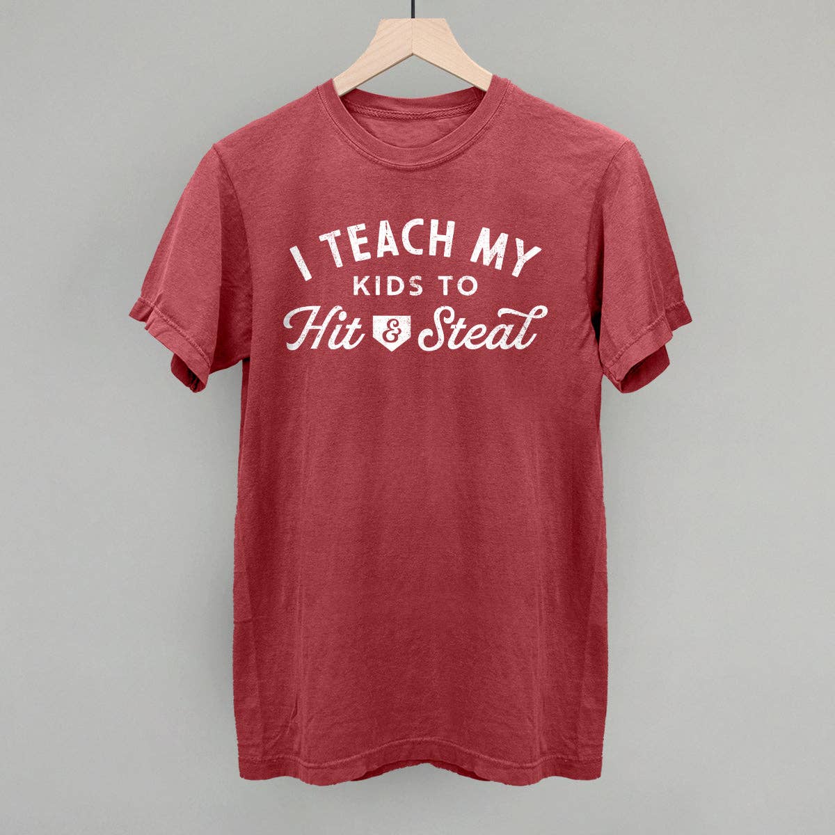 I Teach My Kids To Hit and Steal Unisex T-shirt, Sweatshirt, Hoodie, Long Sleeve Tee - T-Shirt, Sweatshirt, Hoodie