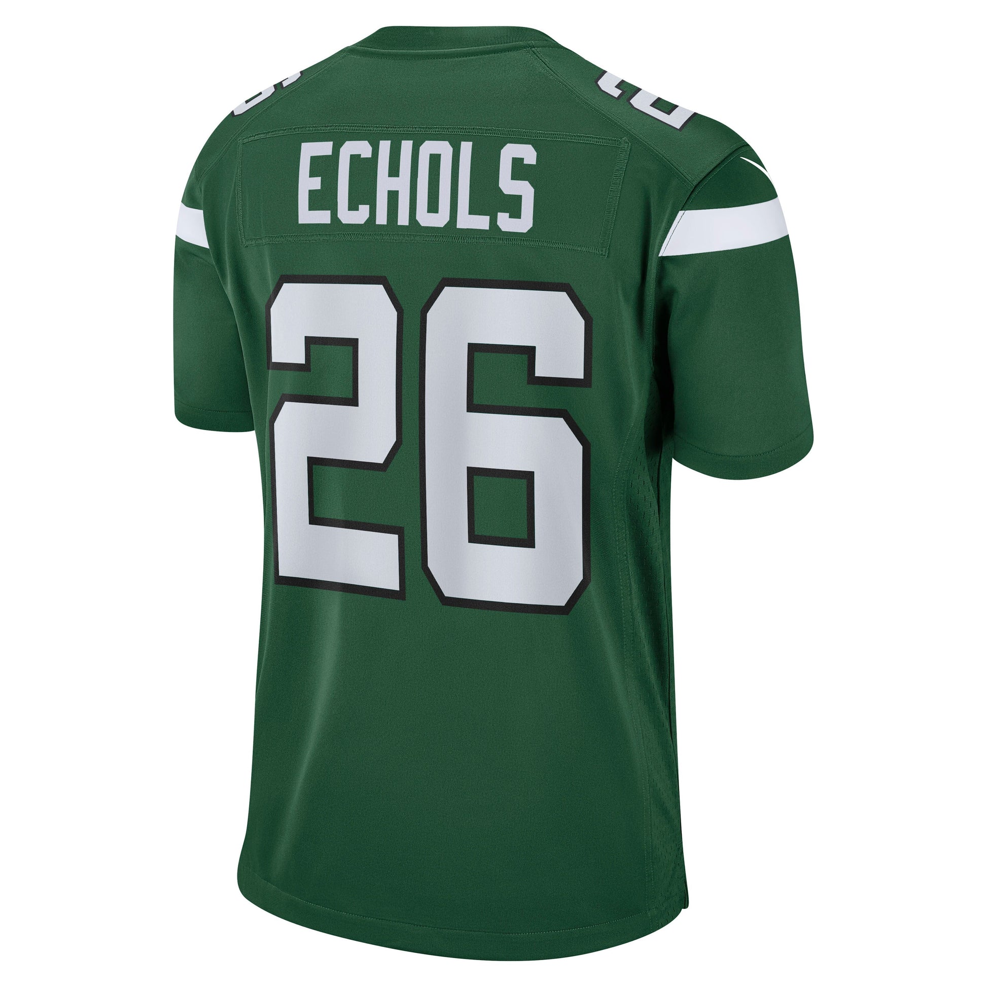 Brandin Echols New York Jets Game Jersey - Gotham Green football jersey product view 3