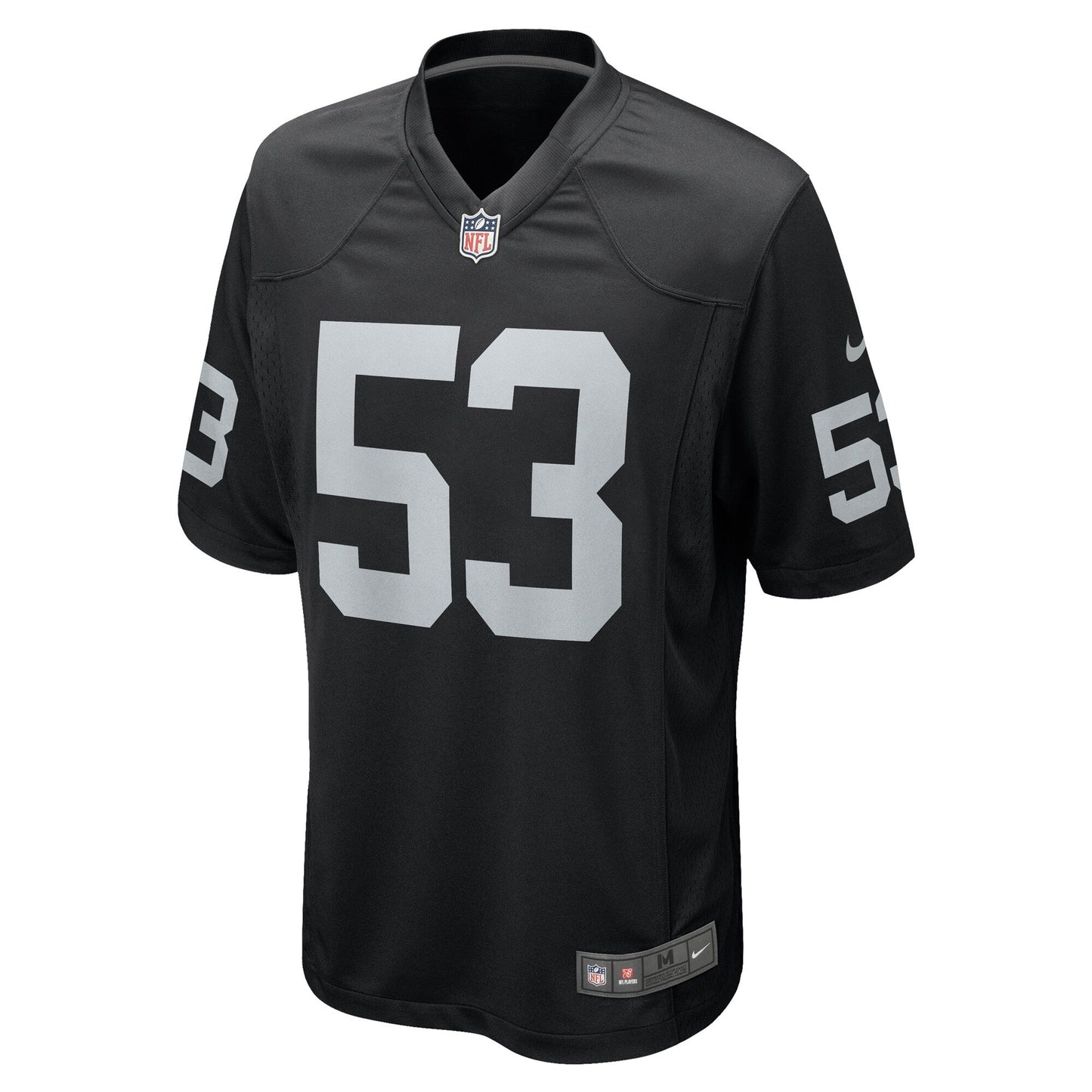 Isaac Darkangelo Las Vegas Raiders Team Game Jersey - Black football jersey product view 2
