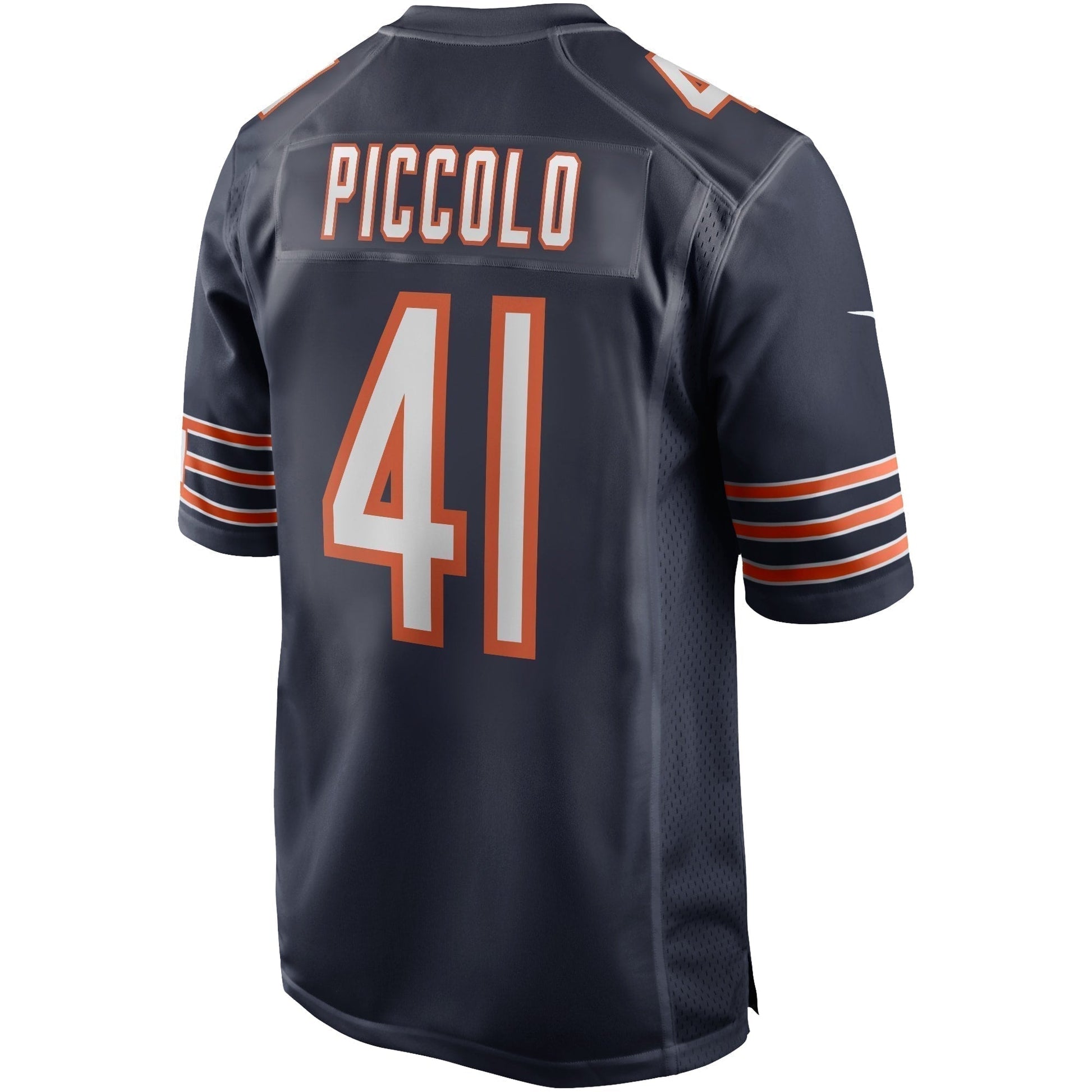 Brian Piccolo Chicago Bears Game Retired Jersey - Navy football jersey product view 3