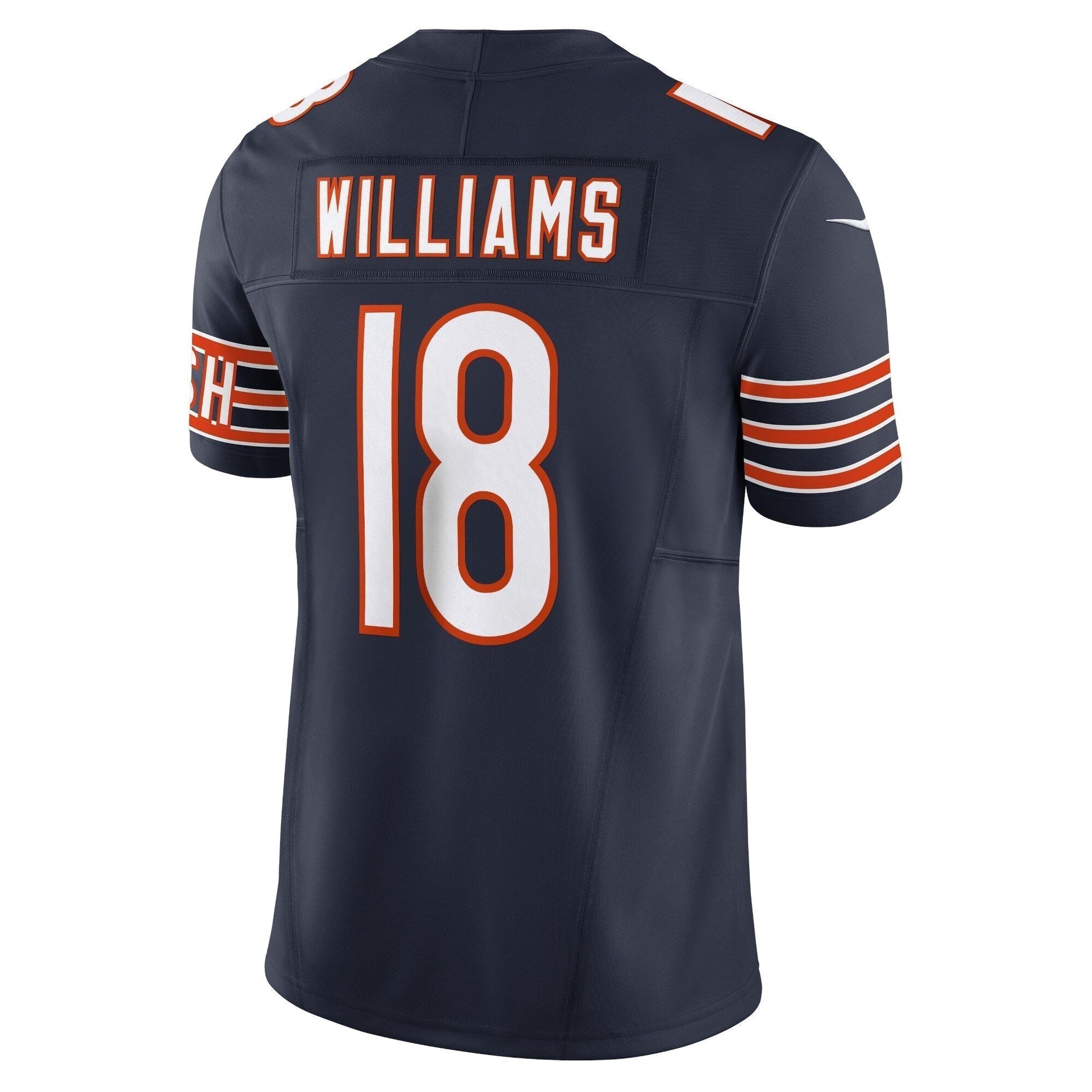 Caleb Williams Chicago Bears Vapor F.U.S.E. Limited Jersey - Navy football jersey product view 3