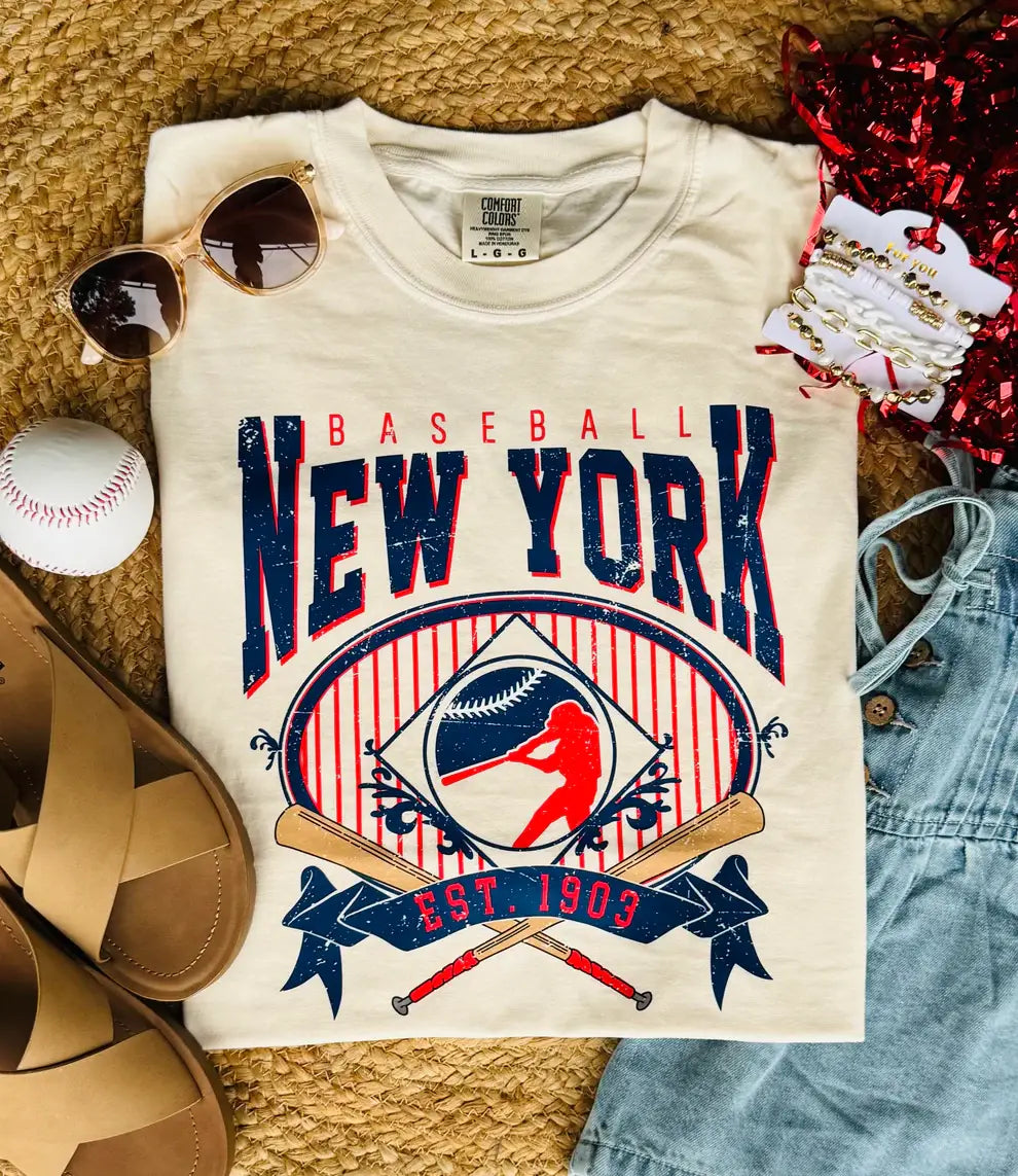 New York Mlb Tee Unisex T-shirt, Sweatshirt, Hoodie, Long Sleeve Tee - T-Shirt, Sweatshirt, Hoodie
