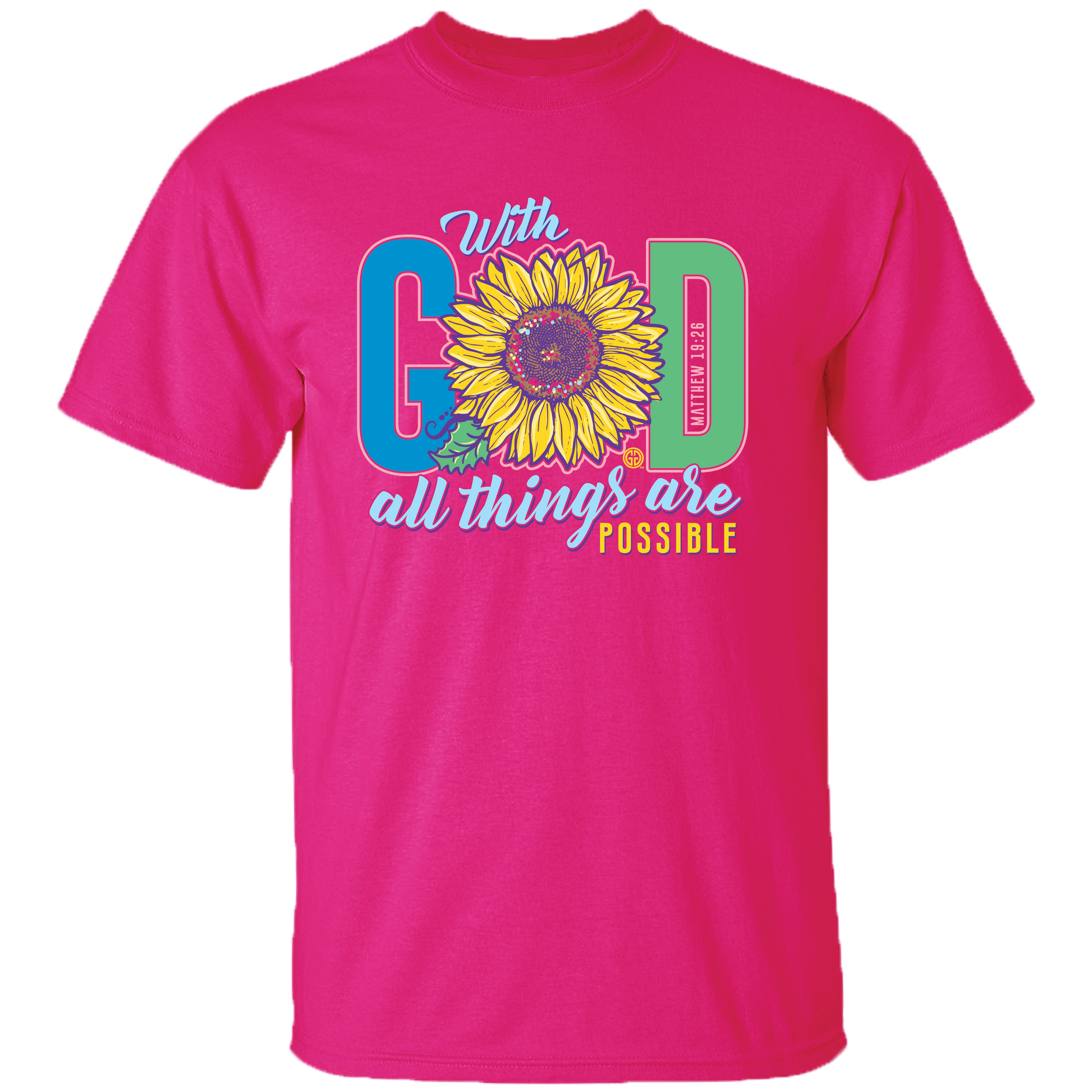2744 God Sunflower-Heliconia Unisex T-shirt, Sweatshirt, Hoodie, Long Sleeve Tee - T-Shirt, Sweatshirt, Hoodie