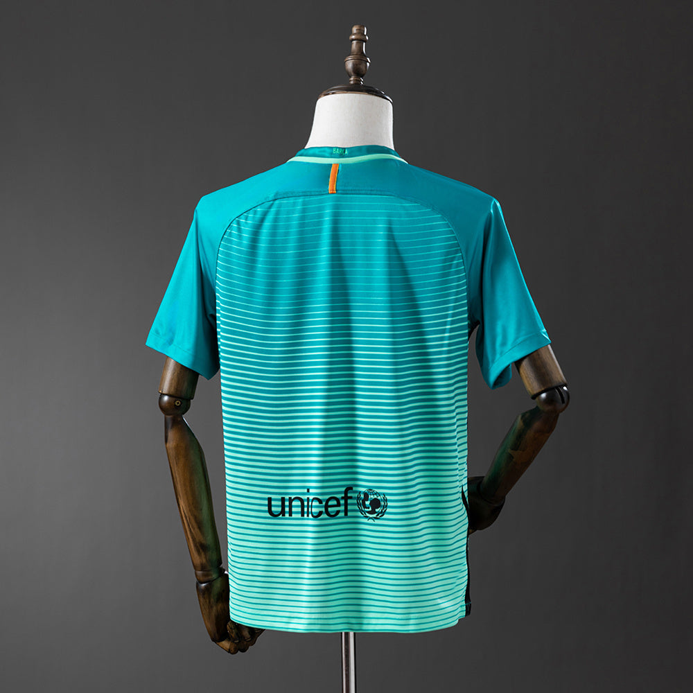 Barcelona 16/17 Third Retro Jersey sports jersey product view 2