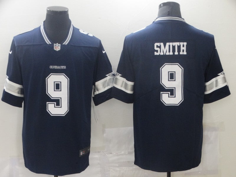Men's Dallas Cowboys Emmitt Smith Navy Game Player Jersey football jersey product view 1