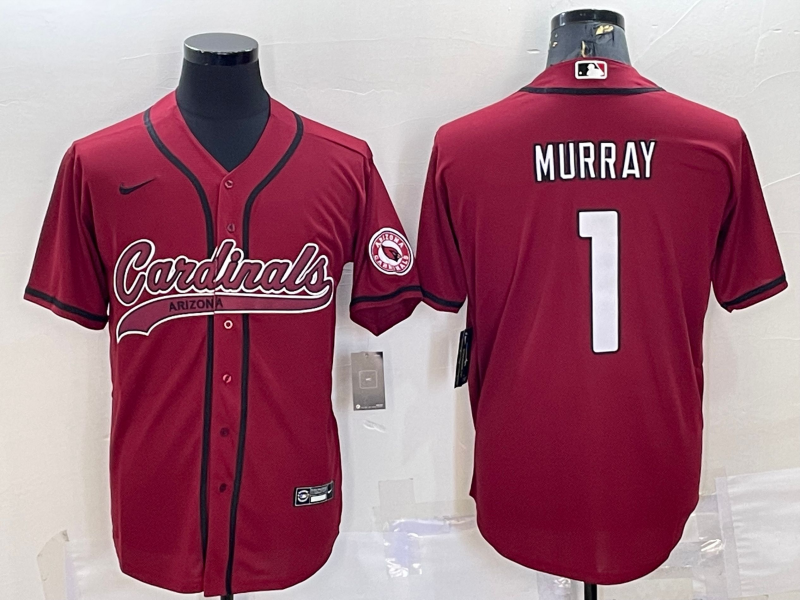 Men's Arizona Cardinals Kyler Murray Red Game Jersey Joint Edition football jersey product view 1