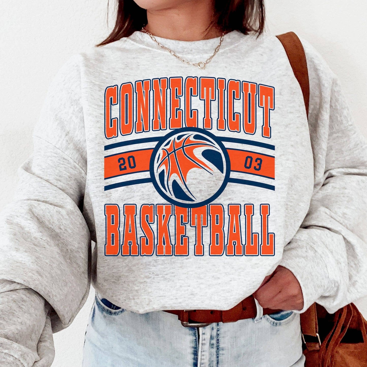 Connecticut Su Retro Fan Sweatshirt - Vintage Women's Unisex T-shirt, Sweatshirt, Hoodie, Long Sleeve Tee - T-Shirt, Sweatshirt, Hoodie