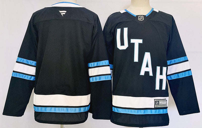 Men's Phoenix Coyotes Blank Black Game jersey1 sports jersey product view 1