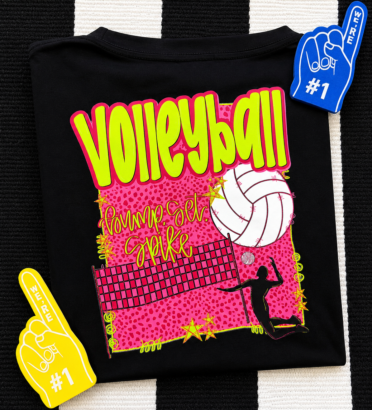 Volleyball Bump Set Spike Front and Back Dri Fit Tee Unisex T-shirt, Sweatshirt, Hoodie, Long Sleeve Tee - T-Shirt, Sweatshirt, Hoodie