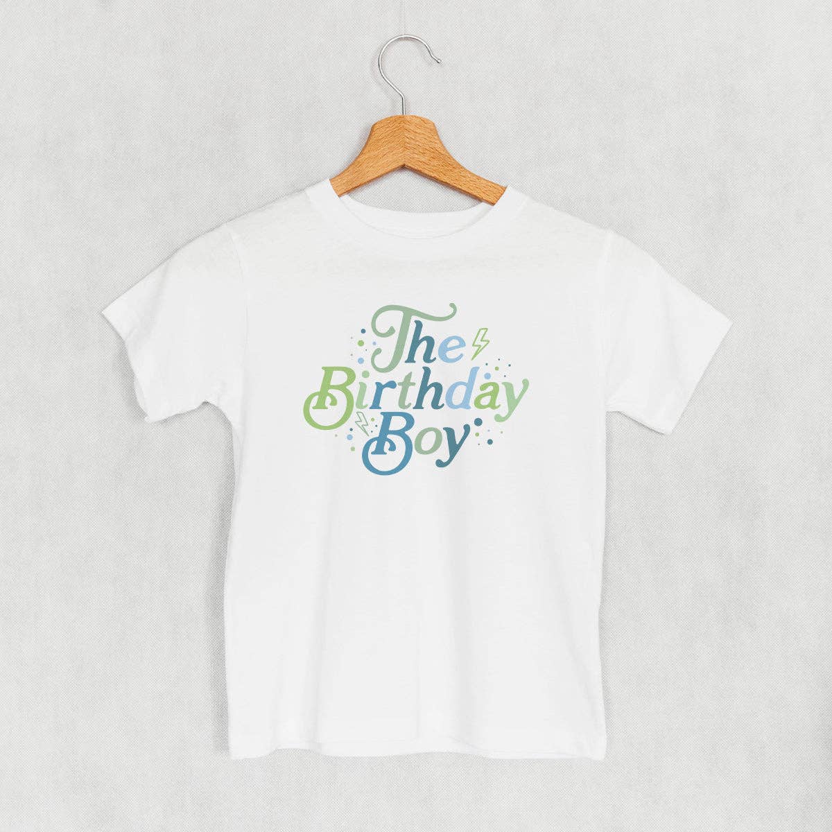 The Birthday Boy Lightning Bolts (Kids) Unisex T-shirt, Sweatshirt, Hoodie, Long Sleeve Tee - T-Shirt, Sweatshirt, Hoodie