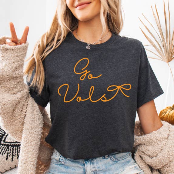 Go Vols Bow T -Shirt Unisex T-shirt, Sweatshirt, Hoodie, Long Sleeve Tee - T-Shirt, Sweatshirt, Hoodie