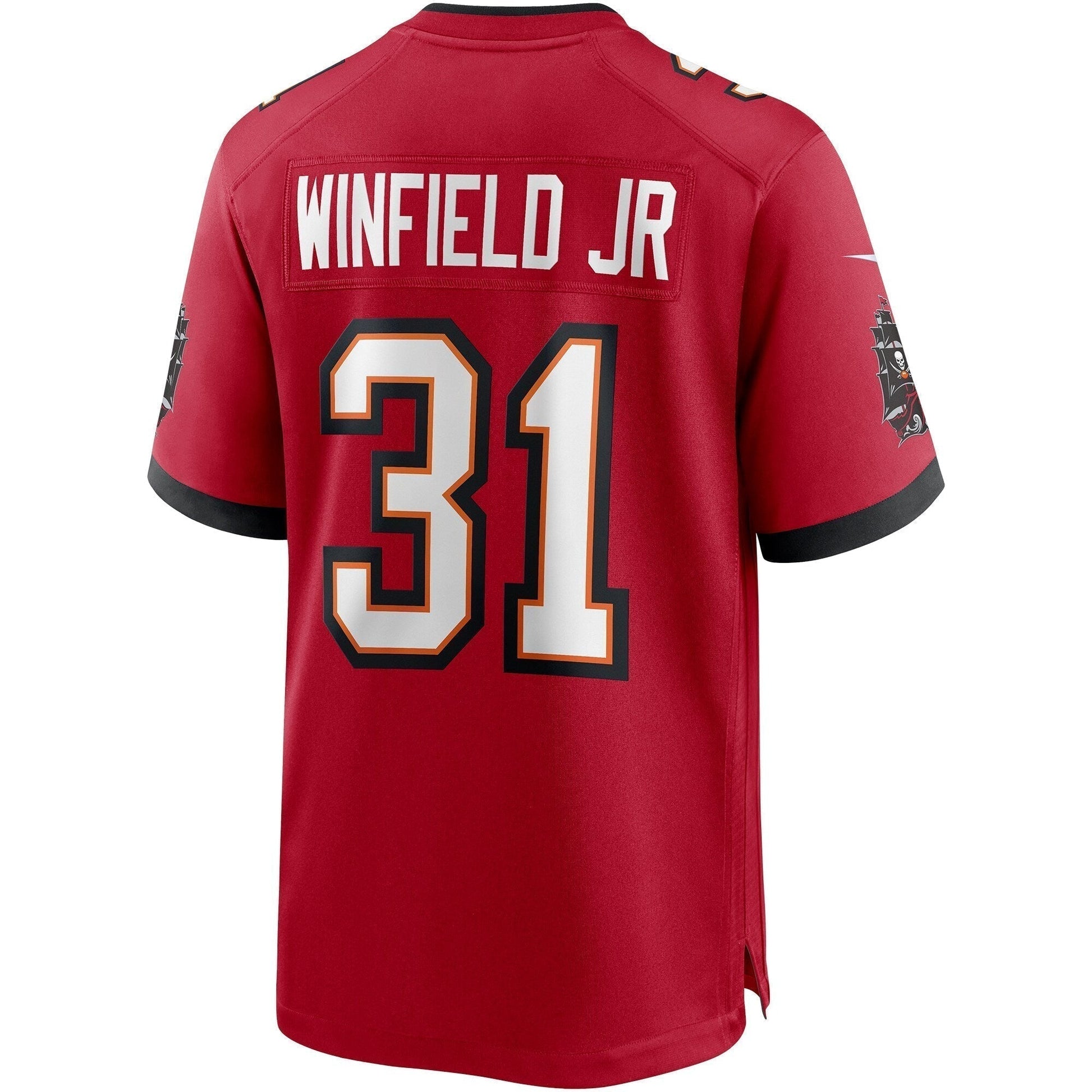 Antoine Winfield Jr. Tampa Bay Buccaneers Game Jersey - Red football jersey product view 3