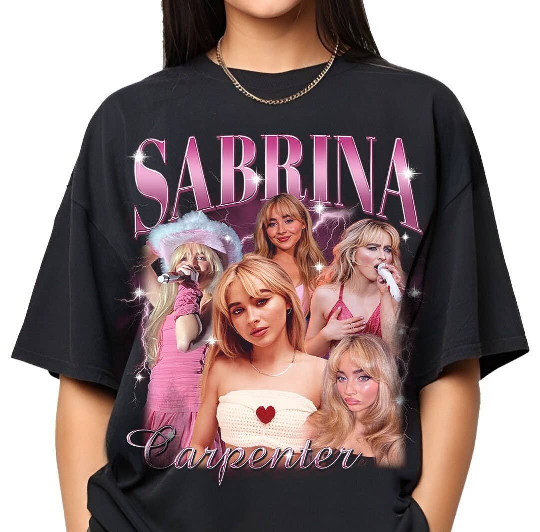 Retro Sabrina 90s Graphic Tee - New Single Trendy Shirt 2024 Unisex T-shirt, Sweatshirt, Hoodie, Long Sleeve Tee - T-Shirt, Sweatshirt, Hoodie