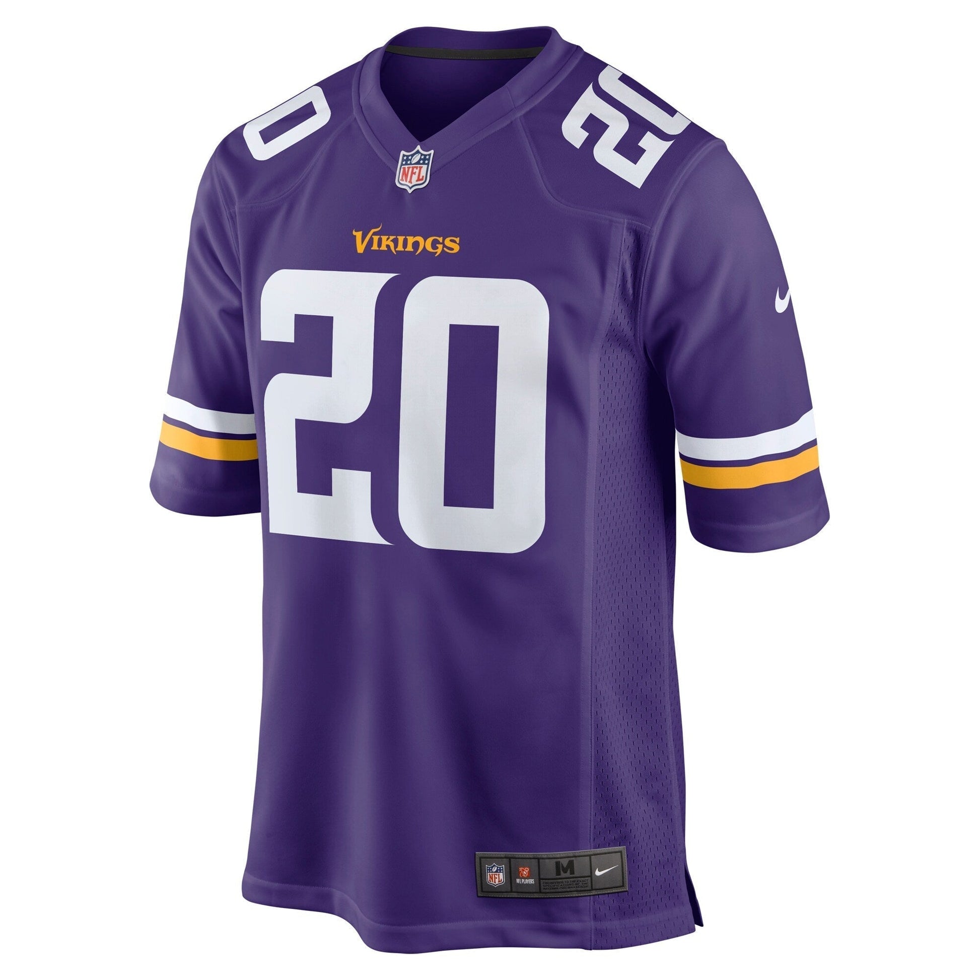 Jay Ward Minnesota Vikings Game Jersey - Purple football jersey product view 2