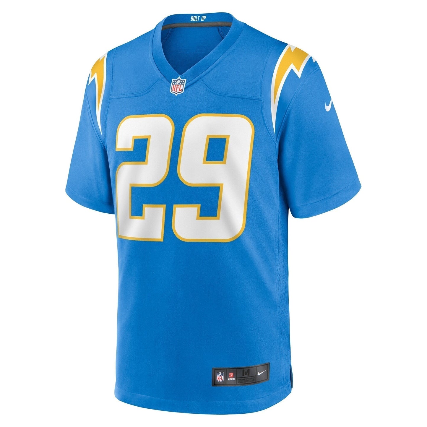 Chris Wilcox Los Angeles Chargers Team Game Jersey - Powder Blue football jersey product view 2