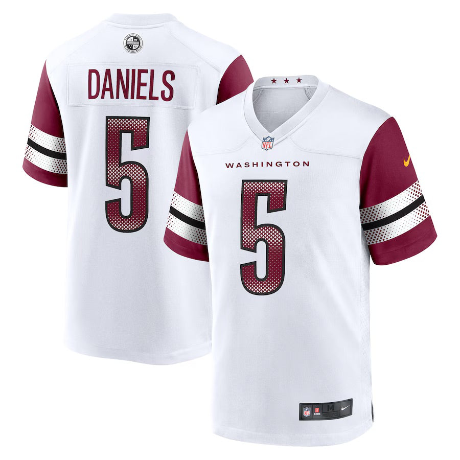 Jayden Daniels Washington Commanders Jersey football jersey product view 1