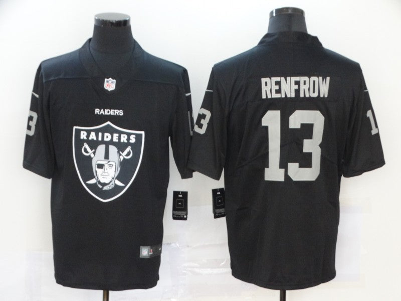 Men's Las Vegas Raiders Hunter Renfrow #13 Black Alternate Game Jersey1 football jersey product view 1