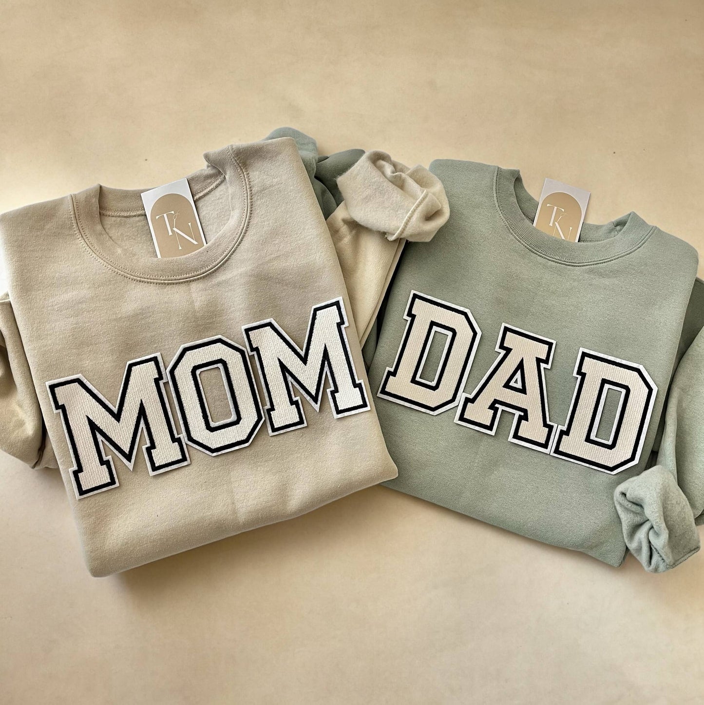 Mom Sweatshirt | Dad Sweatshirt | Gift For Mom | Gift For Da Unisex T-shirt, Sweatshirt, Hoodie, Long Sleeve Tee - T-Shirt, Sweatshirt, Hoodie