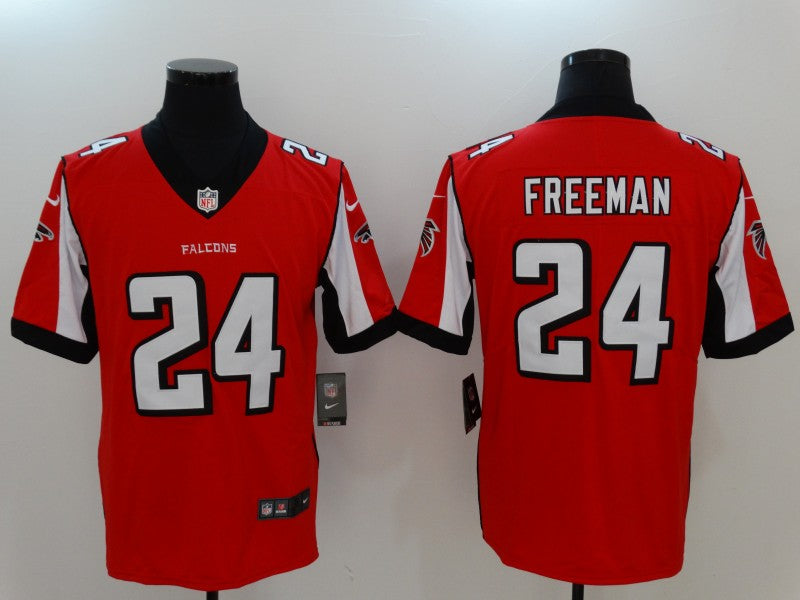 Men's Atlanta Falcons Devonta Freeman #24 Red Game Jersey1 football jersey product view 1