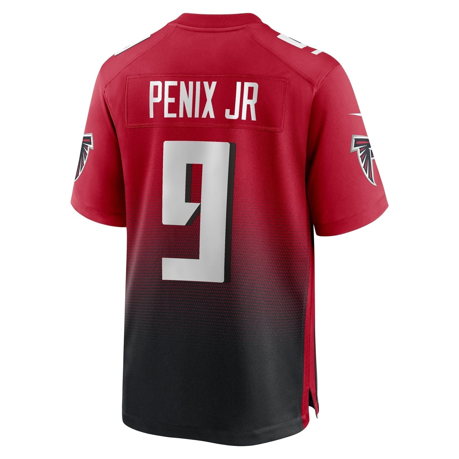 Michael Penix Jr. Atlanta Falcons Alternate Game Jersey - Red football jersey product view 3
