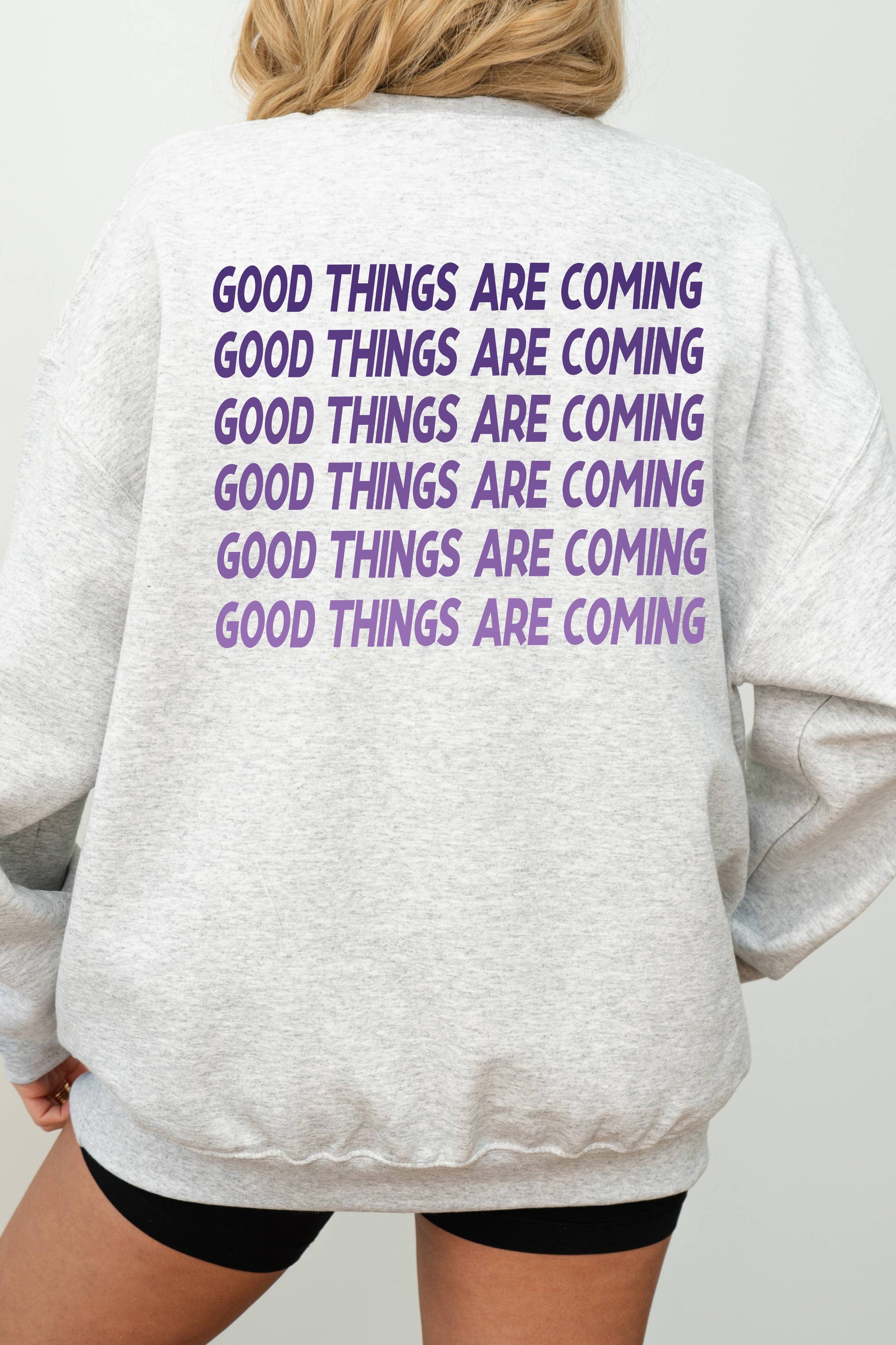 Good Things Are Coming Graphic Sweater Unisex T-shirt, Sweatshirt, Hoodie, Long Sleeve Tee - T-Shirt, Sweatshirt, Hoodie