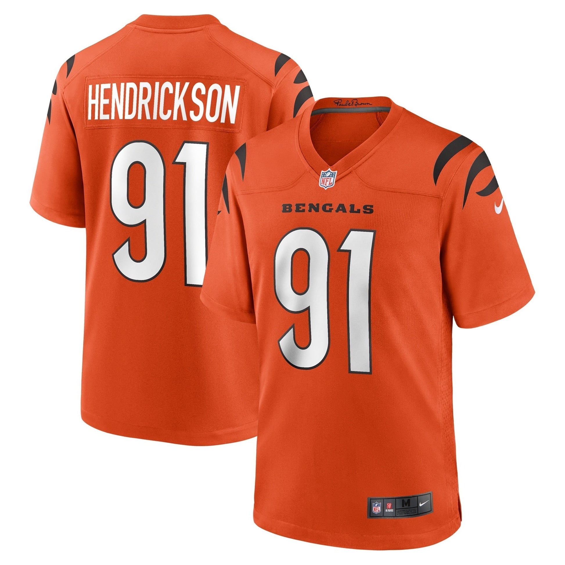 Men's Cincinnati Bengals Trey Hendrickson Game Alternate Jersey football jersey product view 1