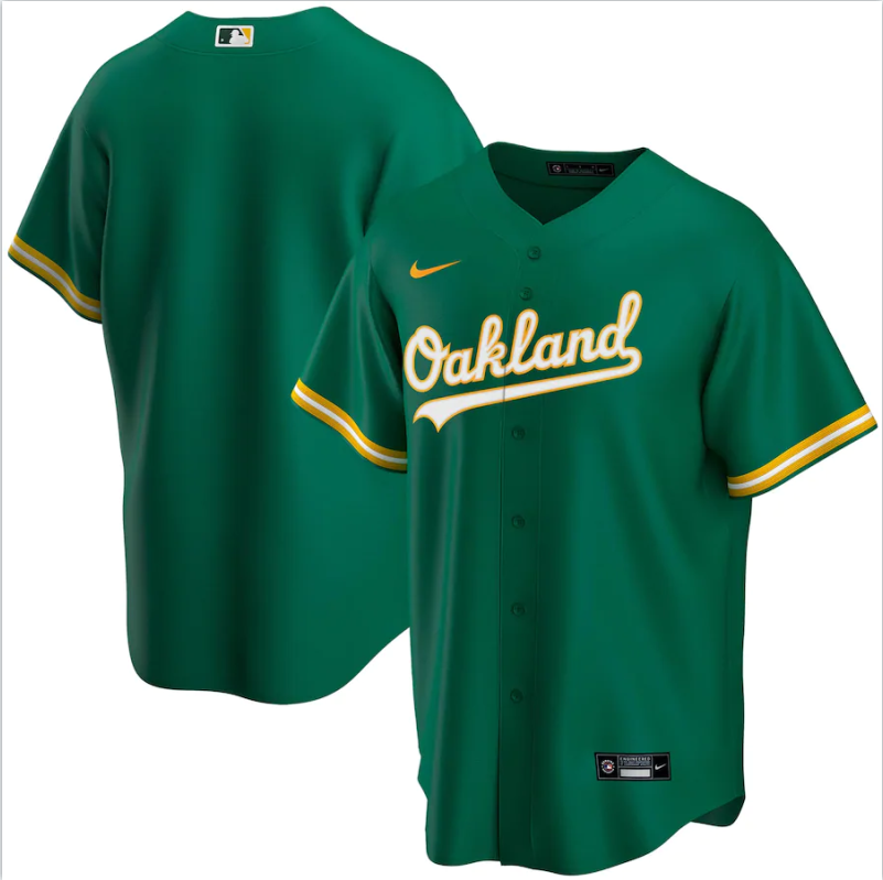 Oakland Athletics Jerseys baseball jersey product view 1