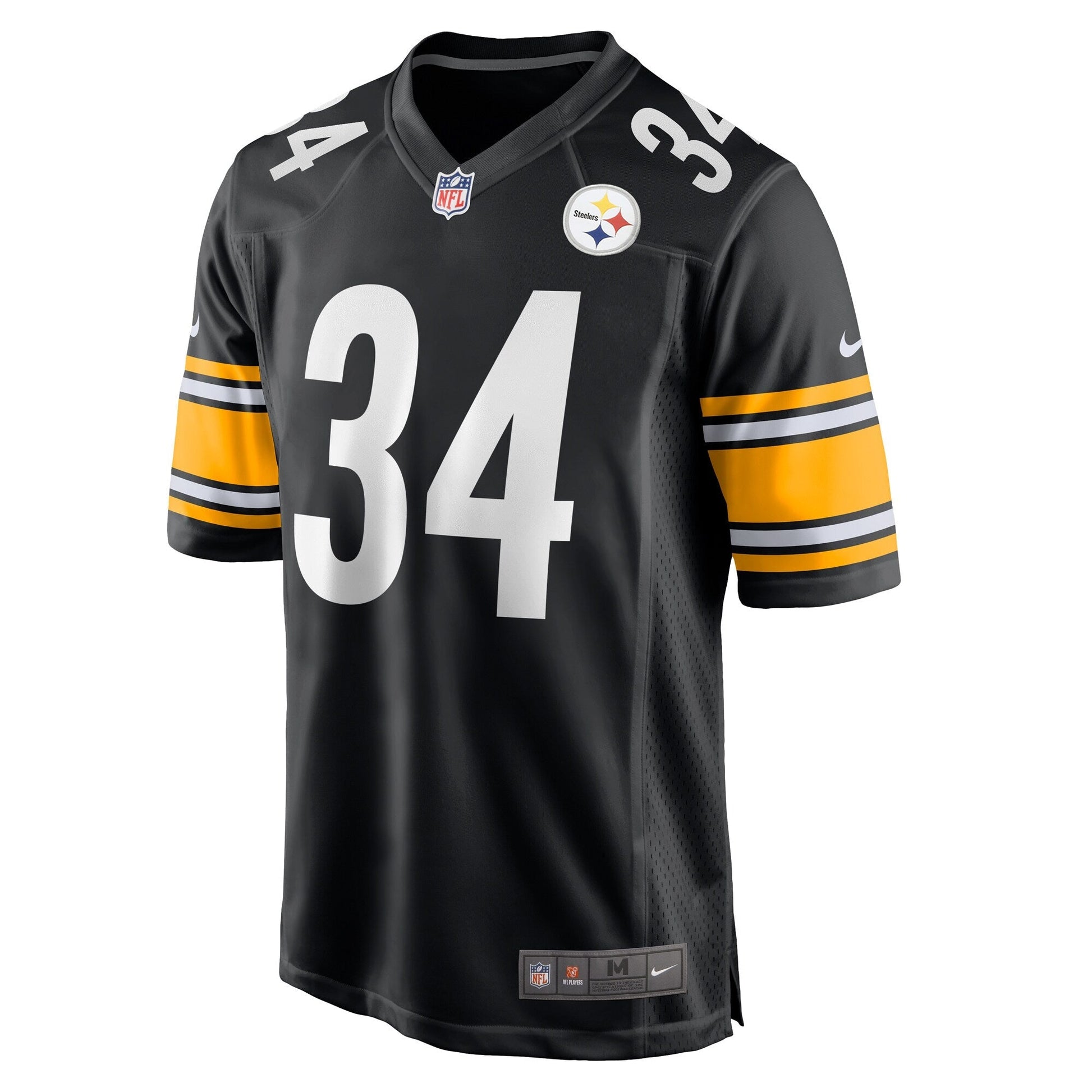 Chandon Sullivan Pittsburgh Steelers Game Jersey - Black football jersey product view 2