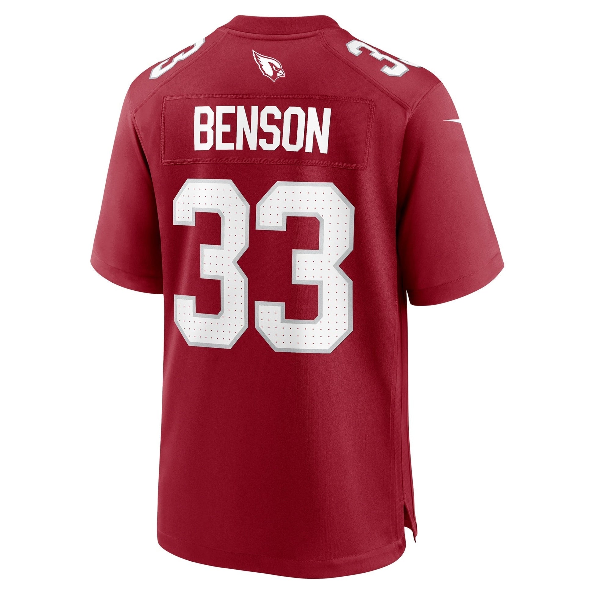 Trey Benson Arizona Cardinals Team Game Jersey - Cardinal football jersey product view 3