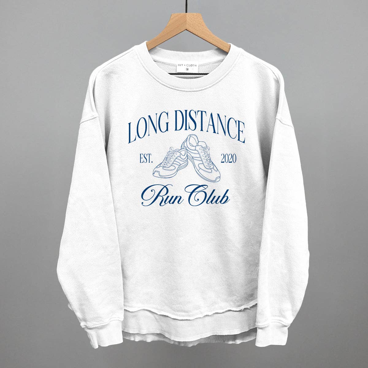 Long Distance Run Club Unisex T-shirt, Sweatshirt, Hoodie, Long Sleeve Tee - T-Shirt, Sweatshirt, Hoodie