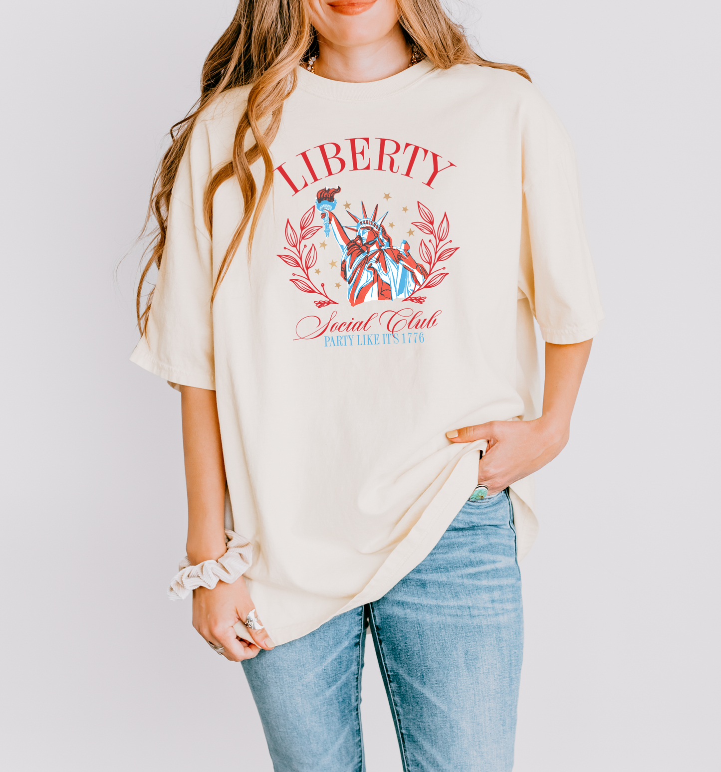 Americana, Patriotic, Fourth of July, Women's Apparel Unisex T-shirt, Sweatshirt, Hoodie, Long Sleeve Tee - T-Shirt, Sweatshirt, Hoodie
