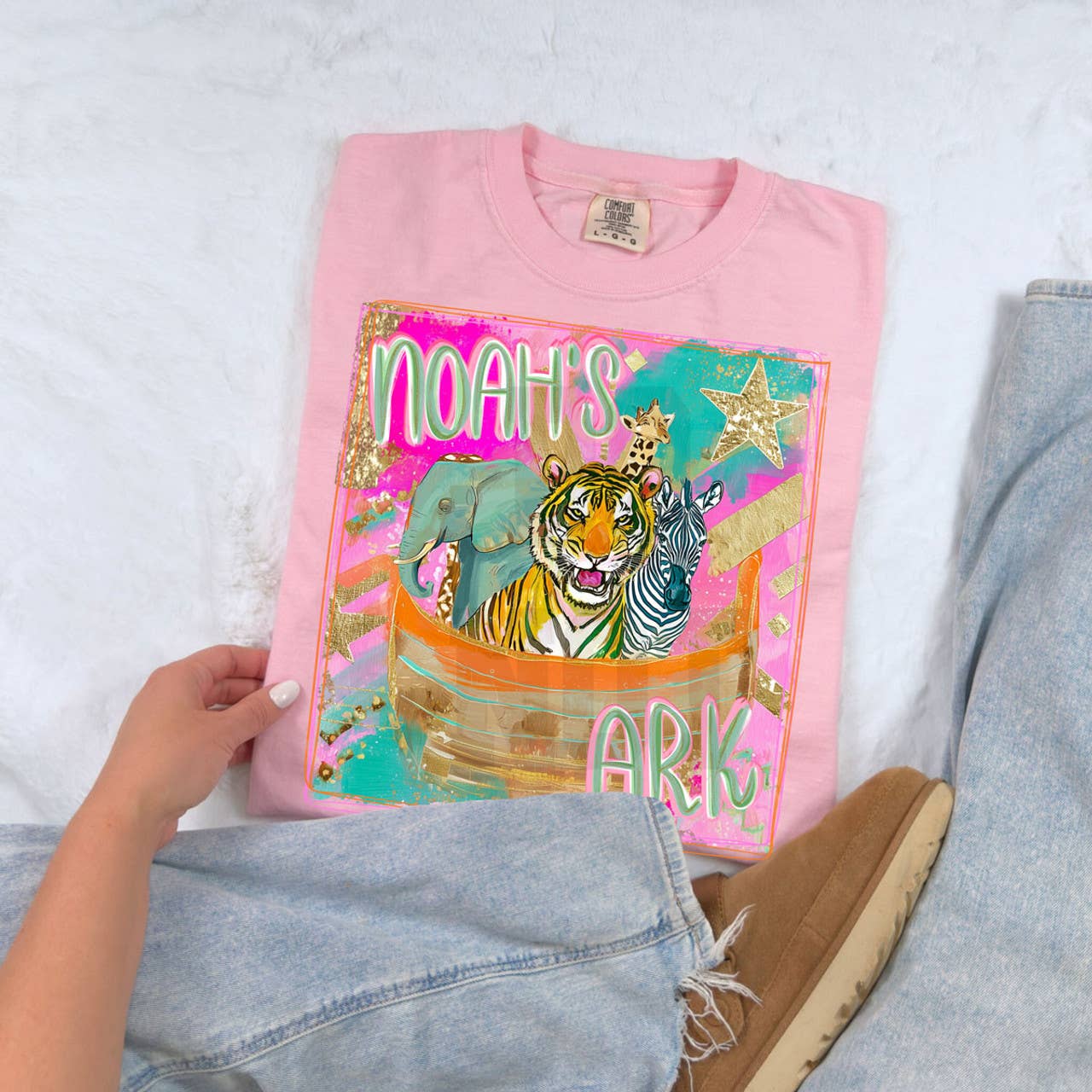 Preppy Noah's Ark Tee Unisex T-shirt, Sweatshirt, Hoodie, Long Sleeve Tee - T-Shirt, Sweatshirt, Hoodie