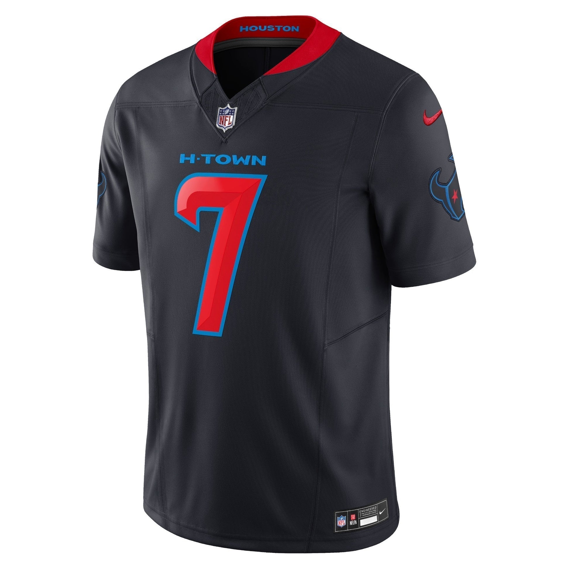 C.J. Stroud Houston Texans 2nd Alternate Vapor F.U.S.E. Limited Jersey - Navy football jersey product view 2